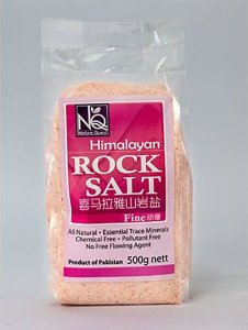 HIMALAYAN ROCK SALT 500G (FINE)