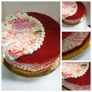 Eggless Red Velvet Vegan Cake 