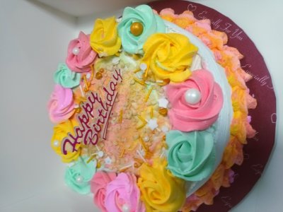 Eggless Butter Vegan Cake