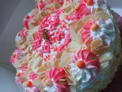 Eggless Butter Vegan Cake