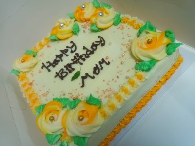 Eggless Orange Vegan Cake
