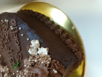 Eggless Chocolate Fudge Vegan Cake