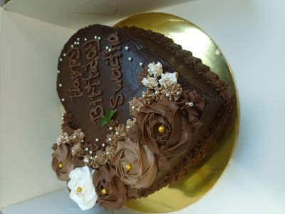 Eggless Chocolate Fudge Vegan Cake