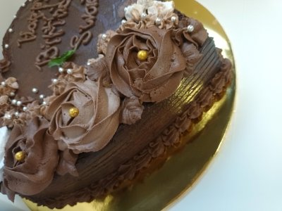 Eggless Chocolate Fudge Vegan Cake