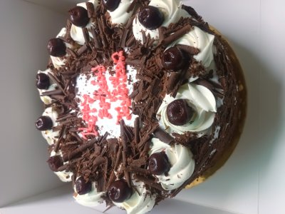 Eggless Chocolate Vegan Cream Cake