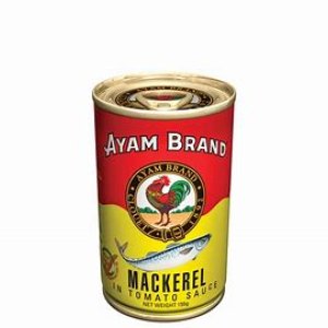ayam brand mackerel in tomato sauce 155g