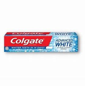 colgate advanced whitening toothpaste 160g